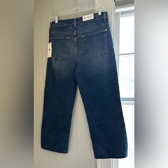 7 for All Mankind Cropped Alexa Size 31 - Picture 7 of 9